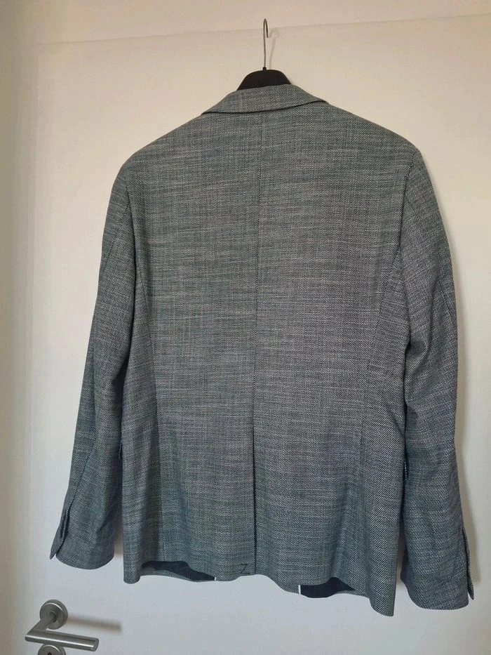 Blazer/chaqueta de traje para hombre azul marino/gris/blanco Armand Thiery - Talla 50 - Nuevo – photo 7